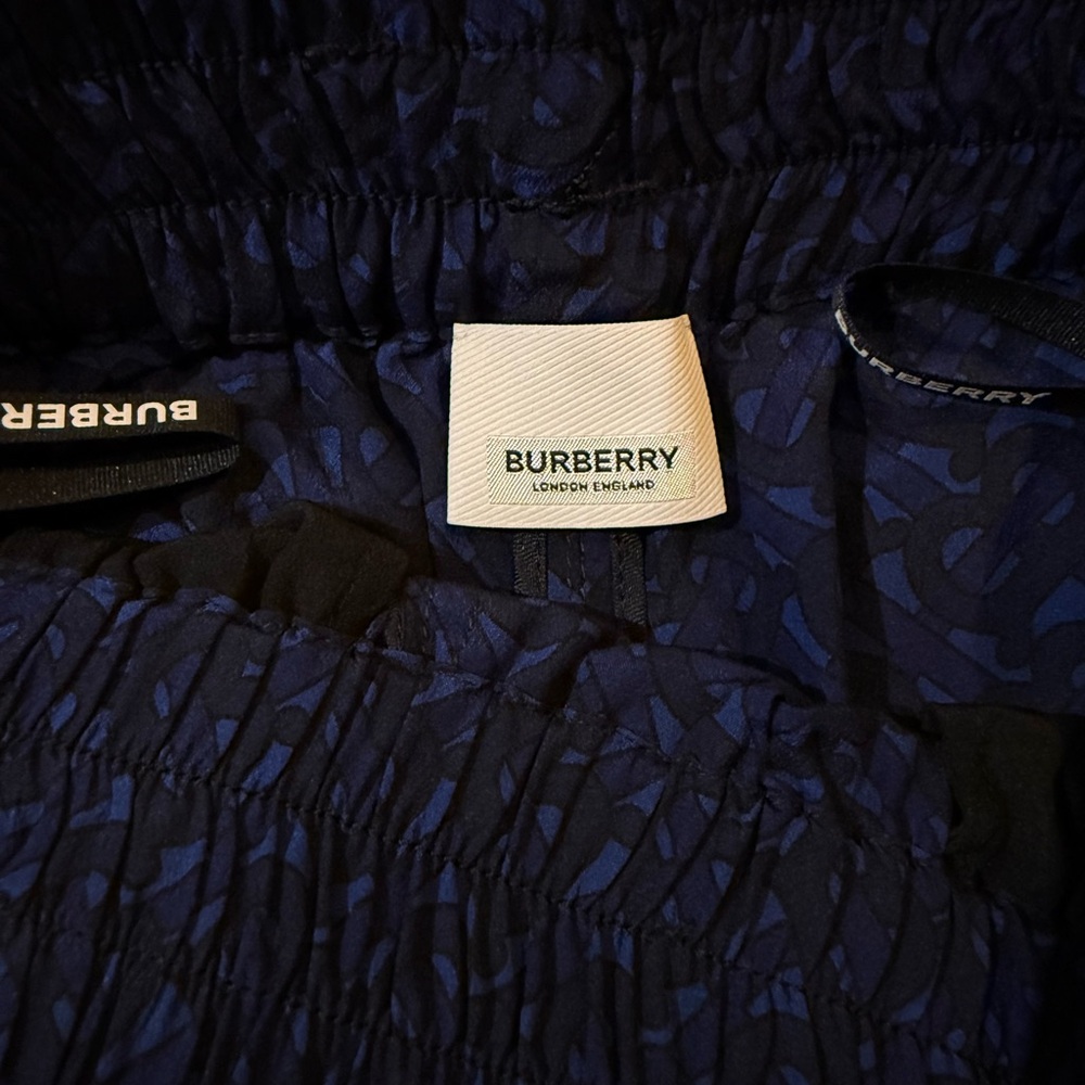 Burberry Blue Monogram Jumpsuit - Picture 15 of 16